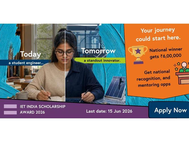 Image from: The IET India Scholarship Award Opens Applications for its 10th Edition; Prize Pool Doubled to Rs. 20 Lakhs