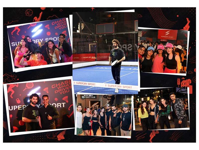 Image from: Superdry Sport Takes the Court at Sip & Serve — A Padel Evening with Brand Ambassador Lakshya