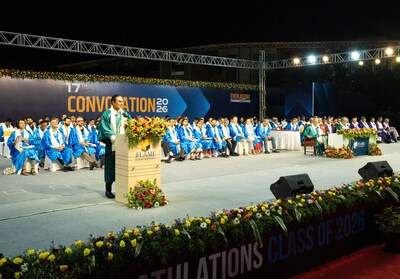 Image from: FLAME University Hosts its 2026 Convocation with Shri. Harsh Mariwala as Chief Guest