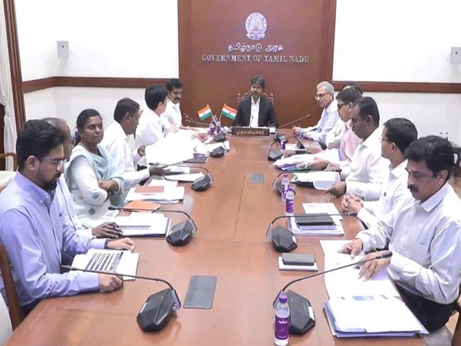Image from: TN CM Vijay chairs review meeting of Energy dept, orders modernisation of Amma canteens across state