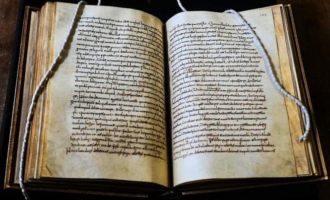 Image from: In Rome, Researchers Discover the Oldest English Poem Hidden Inside a Long-Lost 8th-Century Latin Manuscript