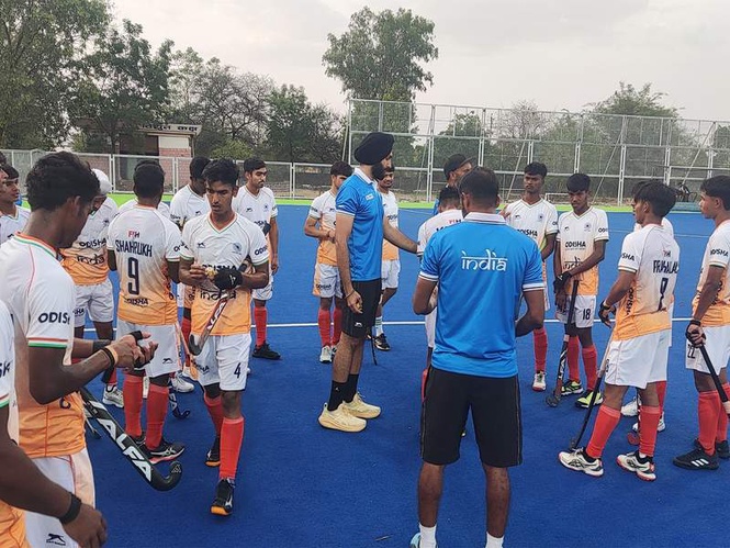 Image from: Dominant India U-18 Men hammer Australia 6-3 to level series
