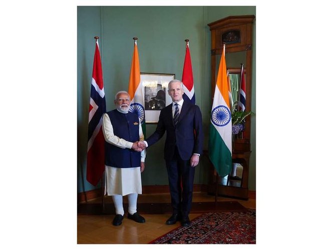 Image from: India, Norway seal 12 agreements to deepen green strategic partnership during PM Modi’s visit