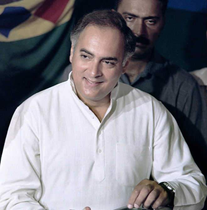 Image from: Cong headquarters in Jammu to be named Rajiv Bhawan