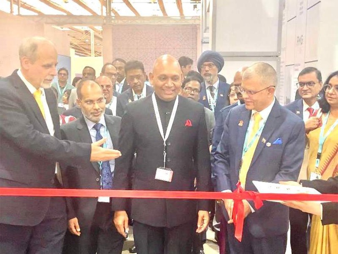 Image from: India Pavilion at 13th World Urban Forum in Baku inaugurated by Ambassador Abhay Kumar