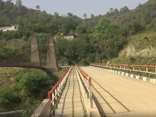 Image from: J-K: Bridge connectivity brings major relief to border area villages between Seri and Lamberi block in Rajouri district