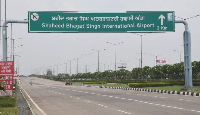 Image from: Haryana to fund airport road alone as Punjab walks out, ‘going through economic stress,’ says CM Mann