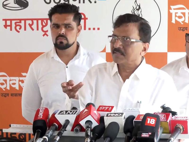 Image from: "Supporters of BJP should chant 'Jai Shri Ram' and fuel price will drop by Rs 10": Sanjay Raut slams Centre