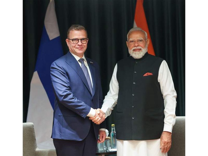 Image from: PM Modi, Finnish counterpart hold talks on doubling trade by 2030, digital ties; announce joint hosting of World Circular Economy Forum in Sept