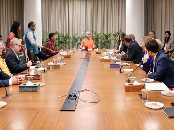 Image from: FM Sitharaman invites US nuclear firms to explore long-term partnerships in India