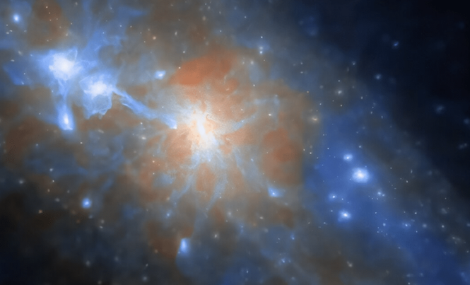 Image from: 11 Billion-Year-Old Collision May Explain Milky Way’s Spin-Up Mystery