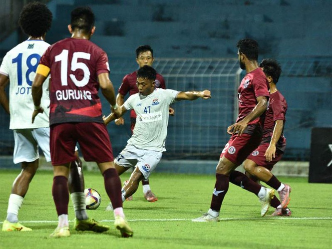 Image from: IFL: Chanmari FC rescue point against Rajasthan United