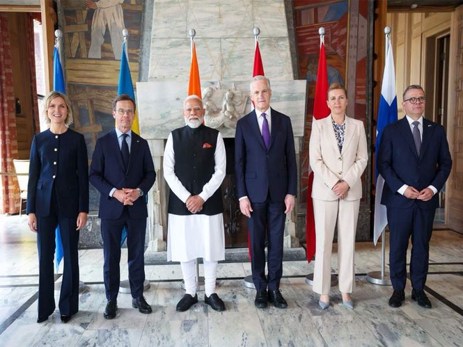 Image from: India, Nordic nations elevate ties to Green Technology and Innovation Strategic Partnership
