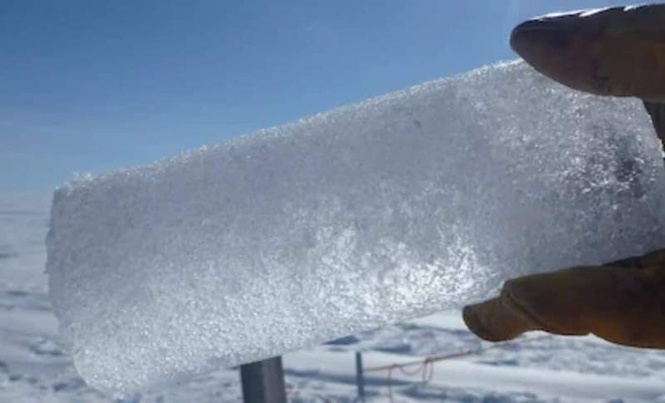 Image from: After Analyzing 300 Kg of Antarctic Ice, Scientists Found Strange Radioactive Particles Inside