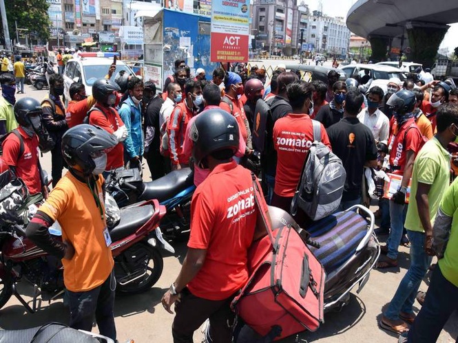 Image from: Fuel price hike may create near-term pressure on food and quick commerce deliveries: Report