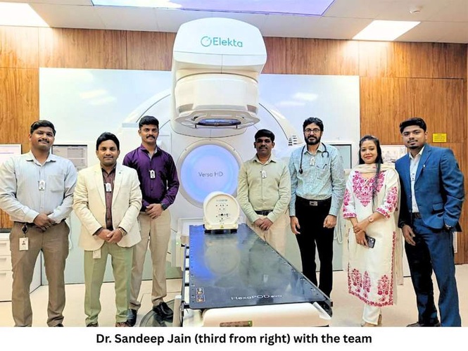 Image from: Zydus Cancer Hospital, Ahmedabad marks 200+ Stereotactic Radiotherapy (SRT)/SRS for Brain Tumours