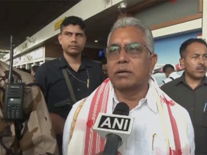 Image from: "We will be starting Panchayat Raj in the hills": West Bengal Minister Dilip Ghosh