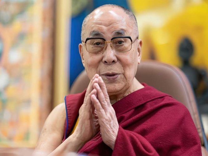Image from: Dalai Lama attends long life prayer ceremony at Tsuglagkhang Temple in Dharamsala