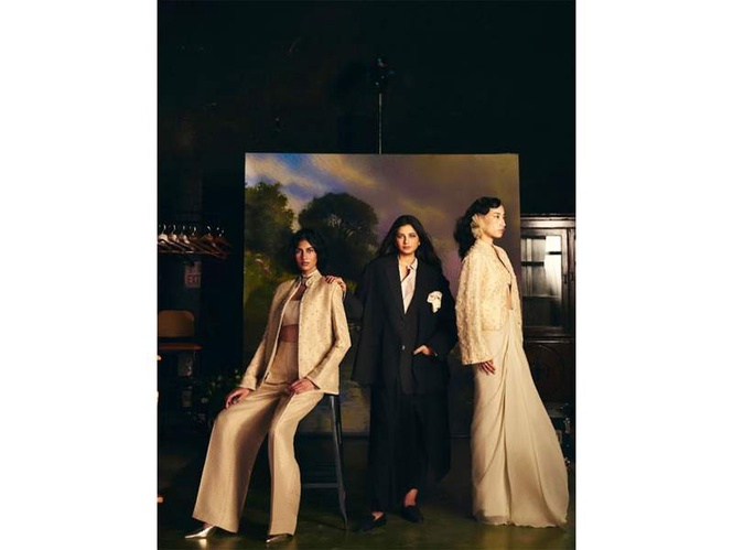 Image from: KALKI Collaborates with Renowned Celebrity Stylist Rhea Kapoor to Redefine Occasion Wear for the Modern Indian Woman