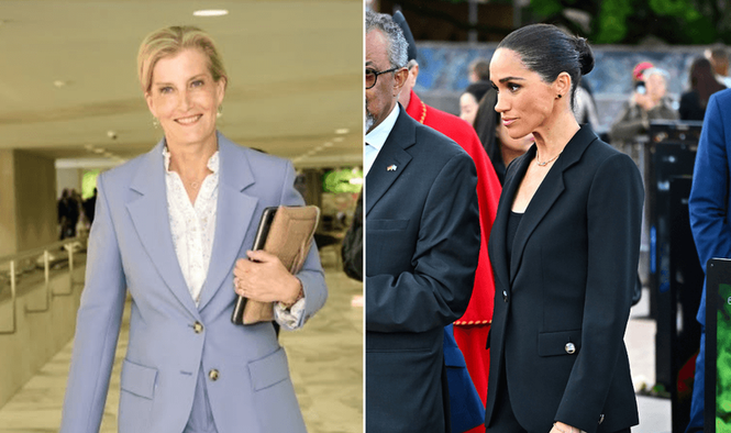 Image from: Duchess of Edinburgh pictured in Geneva just days after Meghan Markle's departure