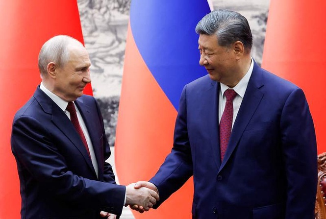 Image from: Xi and Putin unite in criticism of US on nuclear, security issues