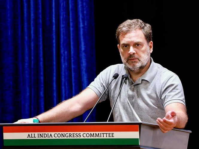 Image from: 'Youth in depression, PM busy eating Melody': Rahul Gandhi