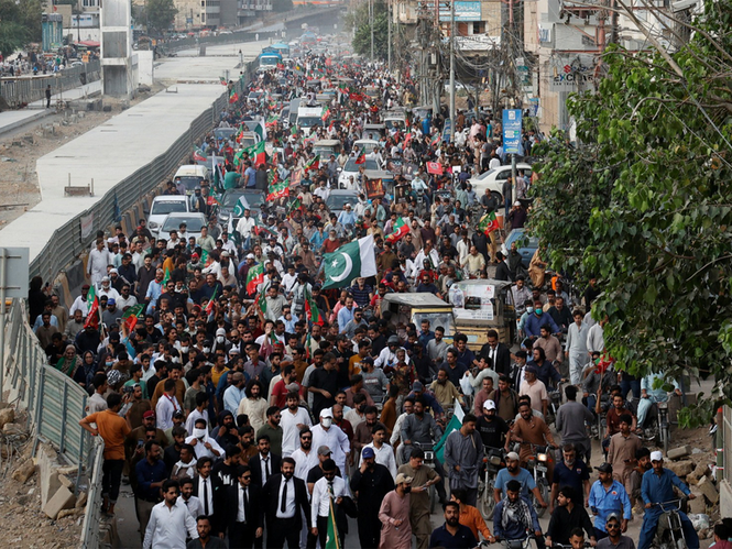 Image from: PoJK erupts in protest as activists accuse police, elites of abuse cover-up in Muzaffarabad