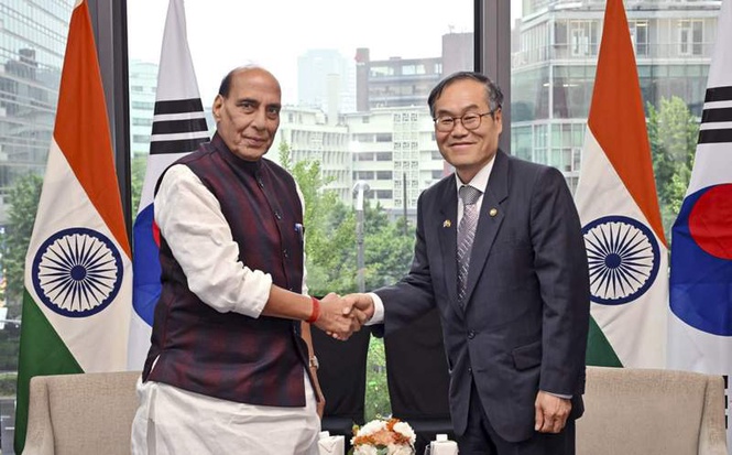 Image from: India, South Korea sign defence MoUs; boost industry ties