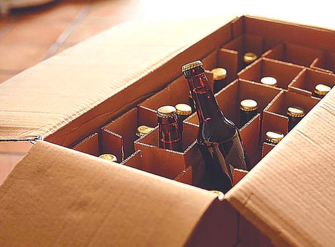 Image from: 12.5L people, 13 cr liquor bottles, Rs 1,000 cr excise: Just 3 Chandigarh stores say ‘yes’ to shelf sales