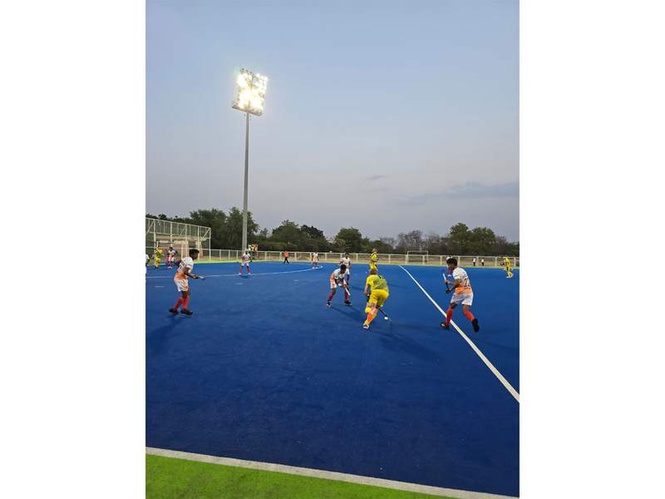 Image from: India U18 Men end series with a 3-3 draw against Australia