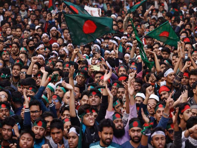 Image from: Bangladesh police arrest Hindu youth over alleged desecration of Holy Quran