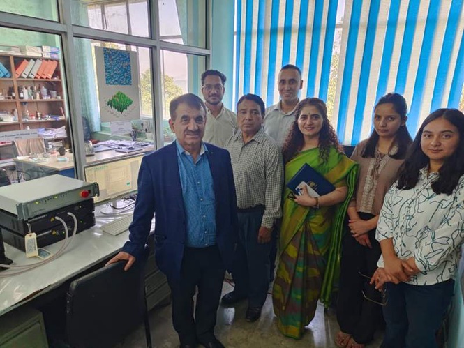 Image from: HPU installs advanced ferroelectric research facility under ₹10-crore ANRF project