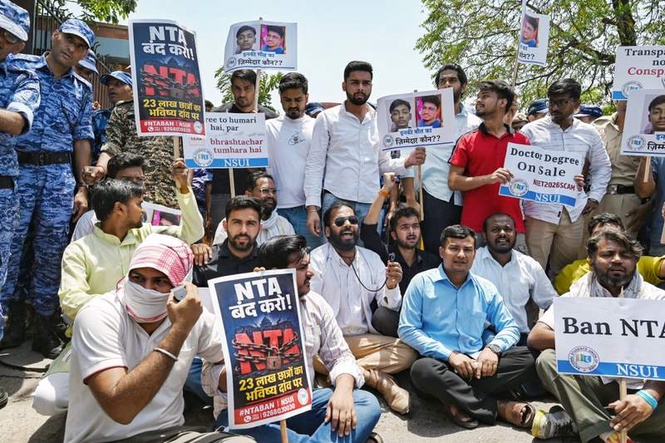 Image from: Pune MC seals coaching institute linked to NEET leak, says no completion certificate
