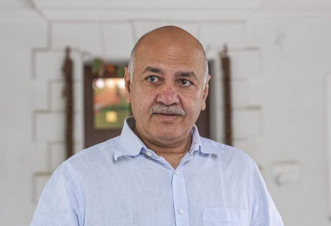 Image from: Manish Sisodia, Punjab minister Gurmeet Singh Khudian clash over candidate choice