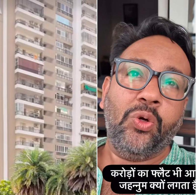 Image from: ‘Flat worth crores has zero value’: Man calls high-rise living ‘hell’ despite luxury; watch viral video