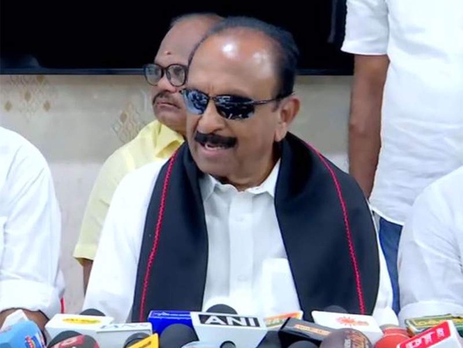 Image from: Vaiko opposes 'Vande Mataram' at Tamil Nadu govt events; says "Tamil Thai Vazhthu" should be sung first
