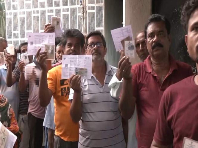 Image from: West Bengal Falta Assembly repoll: Till 1 pm, 60.43 per cent voter turnout recorded
