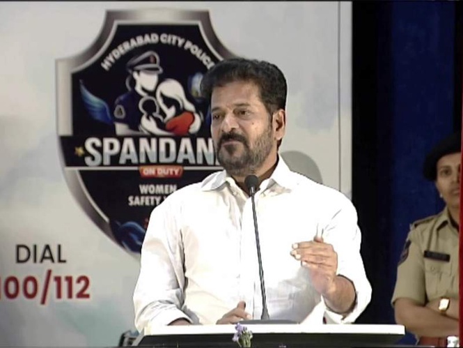 Image from: CM Revanth Reddy demands a special session of the Parliament on women's quota in legislative bodies on Rajiv Gandhi 35th death anniversary