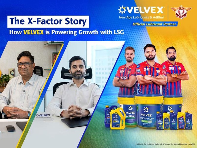 Image from: VELVEX and Lucknow Super Giants Partnership Drives More Than Just Visibility