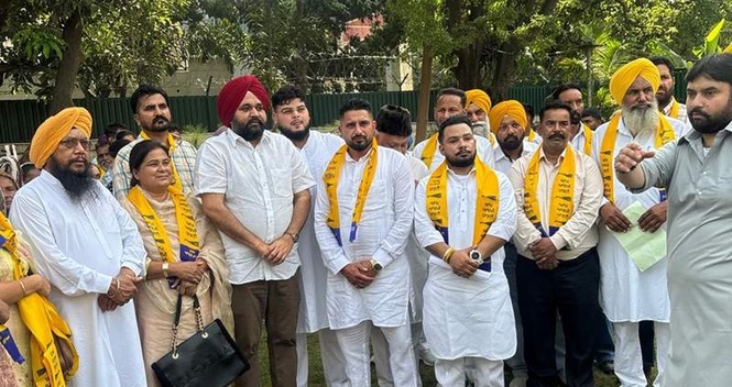 Image from: Int’l kabaddi player Jasveer joins AAP in Chandigarh