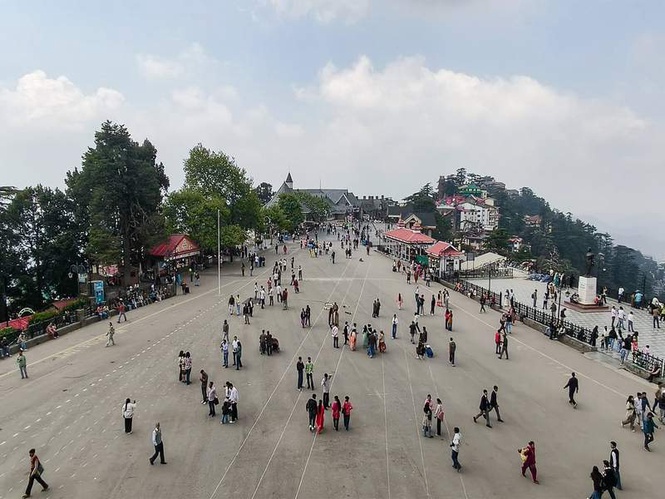Image from: Light Rain likely in Shimla as temperature nears 32°C; tourists concerned over warming hills, CM Sukhu calls for action