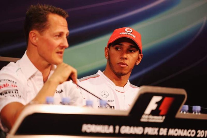 Image from: How F1 drivers really feel about the Indy 500, including Michael Schumacher and Lewis Hamilton