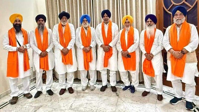 Image from: Simply Punjab: In the name of saving Punjab’s regional party, Akali factions struggling for power