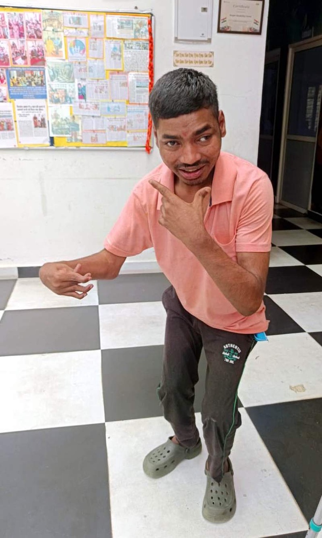 Image from: Once bedridden, Rajasthan boy starts walking, courtesy Kangra NGO