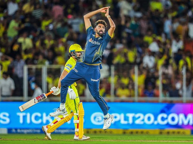 Image from: "Got my rhythm back": Mohammed Siraj following Player of the Match show vs CSK