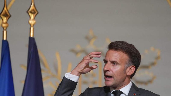 Image from: Macron backs symbolic repeal of France's slavery laws, warns against 'false promises' on reparations