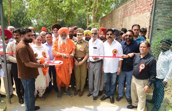 Image from: MP Seechewal inaugurates cricket academy, says polluting nature defies Sikh teachings