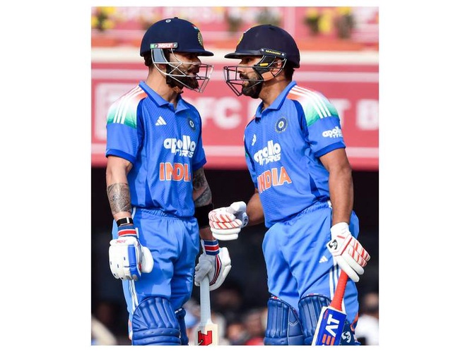 Image from: Kiran More backs Rohit, Virat to play ODIs as long as form, fitness supports them