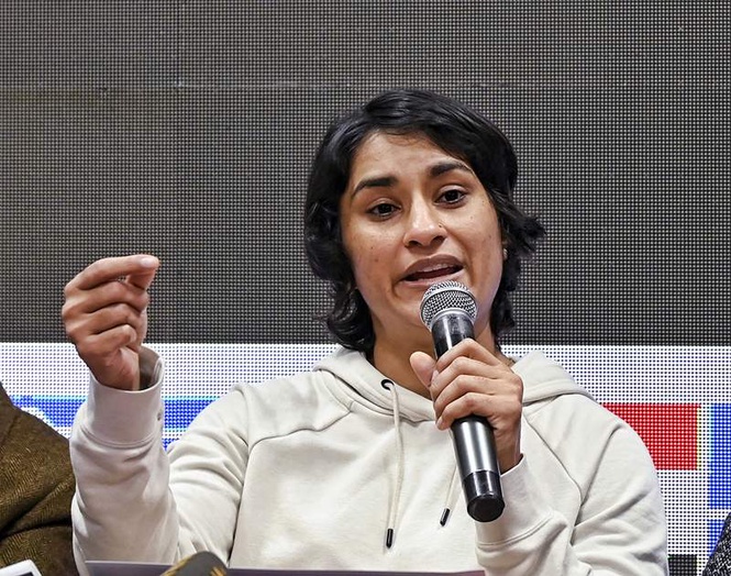 Image from: Vinesh Phogat row: ‘Don’t act with vengeance,’ Delhi HC raps wrestling federation over ineligibility move