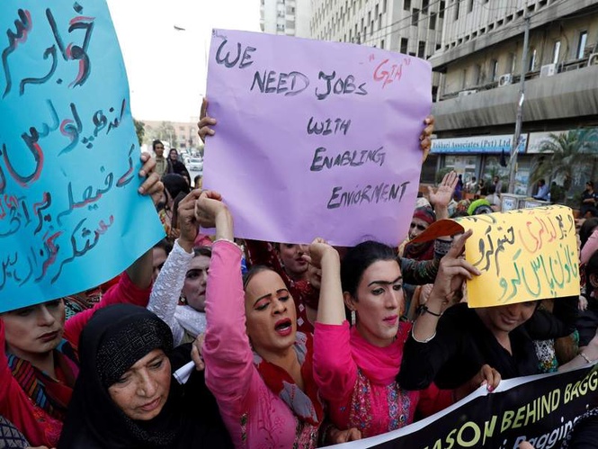 Image from: Sindh's transgender job quota stalled by humiliating gender verification rules